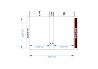 Sürgülü Orta Boy Kibrit 56x34x7 mm 14-16 Çöp